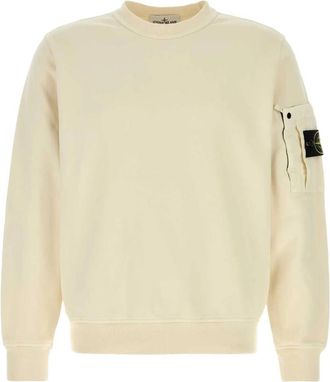 Stone Island Pocket-detail Cotton Sweatshirt
