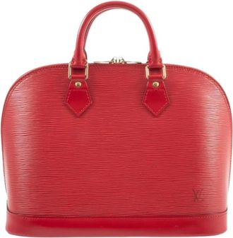 Louis Vuitton Pre-owned Handbags, female, Red, Size: ONE SIZE Pre-owned Vintage Handbag