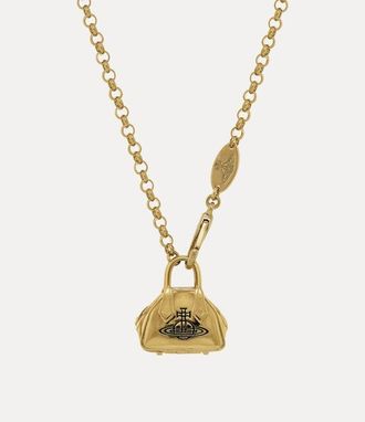 Vivienne Westwood Yasmine Long Pendant Necklace Antique-gold-gold Antique-gold-gold Women
