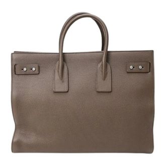 Saint Laurent Bolso Tote Vintage Pre-owned - Pre-owned - Mujer - Marr&oacute;n - ONE SIZE