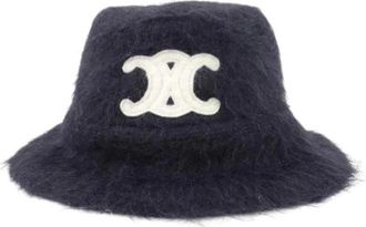 Celine Pre-owned Accessories, male, Black, Size: ONE SIZE Pre-owned Hat