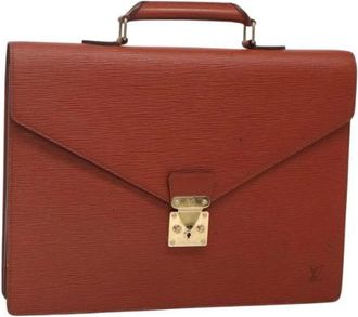 Louis Vuitton Pre-owned Handbags, female, Brown, Size: ONE SIZE Pre-owned Business Bag