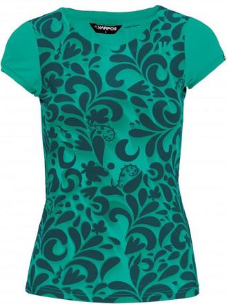 Karpos Loma Print Jersey Laufshirt für Damen | türkis