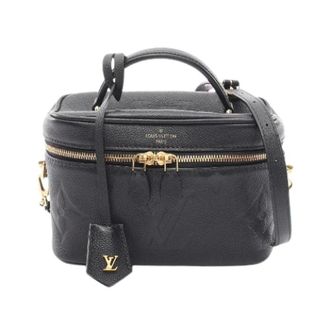 Louis Vuitton Pre-owned Vanity PM Monogram Empreinte Handtas - Dames - Pre-owned - Zwart - Maat: ONE Size Leer