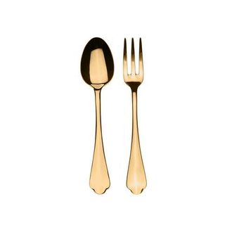 Mepra Dolce Vita Serving Set - 2 Pieces in Gold at Nordstrom