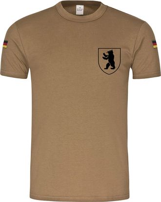 Copytec 22026 BW Tropical Berlin German Army Berlin Bear German Capital Badge Coat of Arms, khaki, XXL