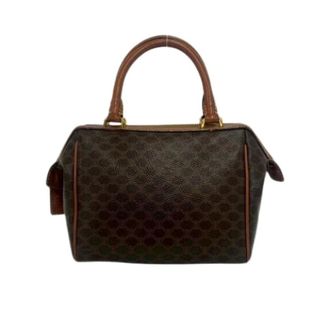 Celine Pre-owned Handbags, female, Brown, Size: ONE SIZE Pre-owned Vintage Boston Bag