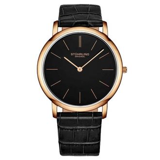 St&uuml;hrling Symphony Black Dial Mens Watch M15351