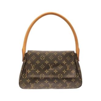 Louis Vuitton Pre-owned Monogram Mini Looping Schoudertas - Dames - Pre-owned - Bruin - Maat: ONE Size