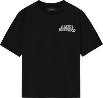 Amiri Hombre, Camisetas, Negro, Talla: 2XL