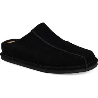 National Comfort Suede Mule in Black Suede at Nordstrom, Size 11Us