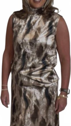 Lyss&eacute; Dominique St Velvet Top In Abs Obs