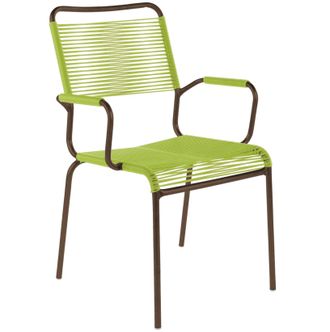 Schubiger M&ouml;bel Spaghetti-Stuhl Rigi mit Armlehnen