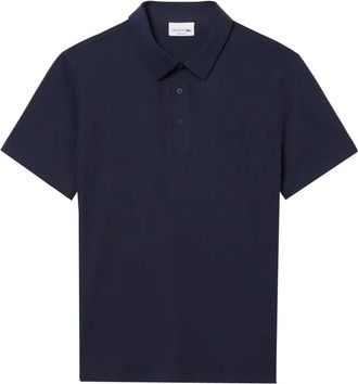 Lacoste Regular Fit Commuter Polo - Heren - Polos - Blauw - S - Leer - Tops