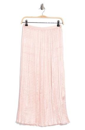 BOSS Pleated Midi Skirt in Light/Pastel Pink at Nordstrom Rack, Size 10