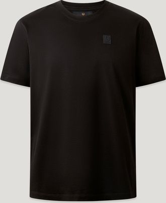 Belstaff Steel T-shirt Mens Mercerised Cotton Black Size 2XL