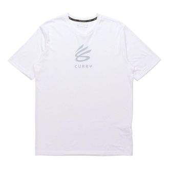 Under Armour Curry Undrtd Splash T-Shirt White 1362819-100