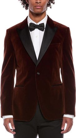 HUGO BOSS BOSS Hugo Boss H-Hutson Velvet Slim Fit Tuxedo Jacket