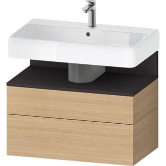 Duravit Qatego Mueble Bajo Lavabo, 1 Extra&iacute;ble Y 1 Caj&oacute;n, - Duravit