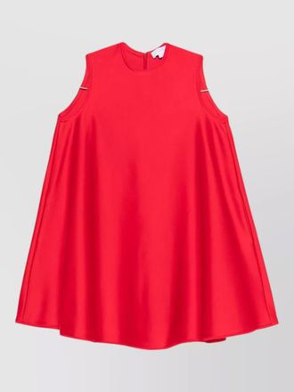 Stella McCartney a line mini dress high neckline pockets