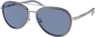 Tory Burch TY6089 330672 Womens Sunglasses Blue Size 57