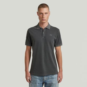 G-Star Oluv Slim Polo - Zwart - Heren