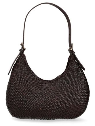 Dragon Diffusion Half Moon Shoulder Bag - Brown