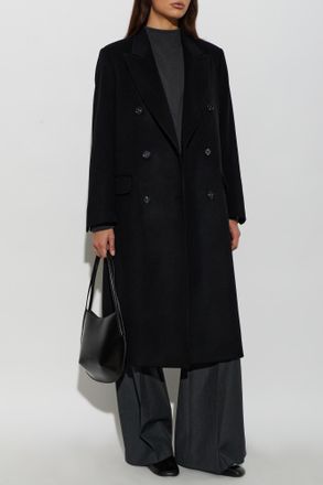 Paul Smith Wool Coat, Womens, Black