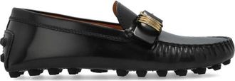 Tod's Loafers schoenen - Dames - Loafers - Zwart - 36 EU - Leer - Schoenen