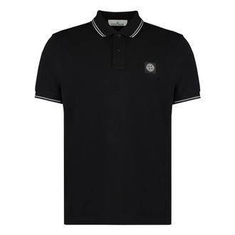Stone Island Hombre, Camisetas, Negro, Talla: S