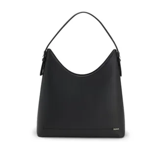 HUGO BOSS Hobo bag with logo lettering