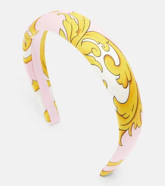 Versace Fascia per capelli in seta