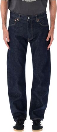 Levi's 555 Relaxed Straight - Heren - Loose Fit Jeans - Blauw - W30 - Katoen - Jeans