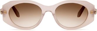 Bulgari BV40007I 72F Womens Sunglasses Pink Size 52