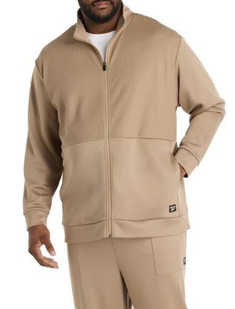 Reebok Big & Tall Birdseye Performance Double-Knit Hoodie in Grainy Grey at Nordstrom, Size 2X Big