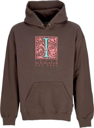 Iuter Mediolanum Hoodie - Heren - Hoodies - Bruin - L - Katoen - Hoodies & sweatvesten