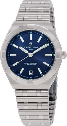 Breitling Chronomat Automatic Blue Dial Ladies Watch A10320101C1A1