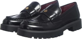 Tory Burch Tory Burch Loafers - Classic Lug Loafer - black - Loafers for ladies