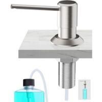 OEM Dispensador De Jab&oacute;n Integrado, Dispensador De Jab&oacute;n Para Fregadero De Cocina, Dispensador De Detergente L&iacute;quido Para Lavavajillas Con Botella De 300 