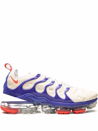 Nike Air Vapormax Plus Coconut Milk/Hyper Royal sneakers - unisex - Rubber/Fabric/Fabric - 11.5 - White