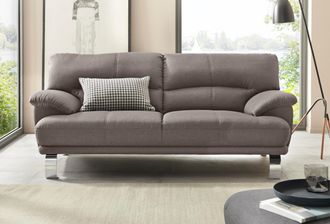 Trendmanufaktur 3-Sitzer »Cecilia II, mit italienischem Design, tollen Details« mit tollem Sitzkomfort und Designfuss