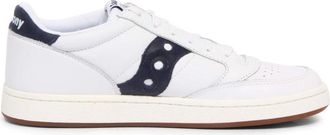 Saucony Jazz Court White/Navy Schoenen - Heren - Sneakers - Wit - 40 EU - Schoenen