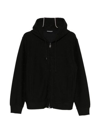 Emporio Armani Mens Cotton Blend Hoodie