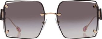 Bulgari Square Ladies Sunglasses BV6171 20238G 59
