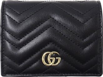 Gucci Black Leather Wallet (Bi-Fold) (Pre-Owned)