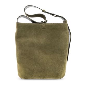 LI&Eacute; STUDIO Dames, Tassen, Groen, Maat: ONE Size Katoen