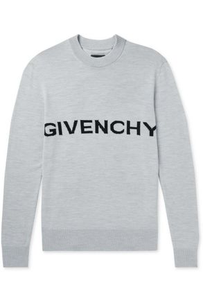 Givenchy + Disney Oswald Slim-Fit Intarsia Wool Sweater