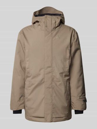 Sch&ouml;ffel Parka mit Kapuze in Beige, Gr&ouml;&szlig;e 52