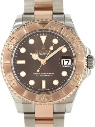 Rolex unisex, Pre-owned, Bruin, Maat: ONE Size Tweed