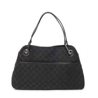 Gucci Pre-owned Womens Medium Eclipse Tote Shoulder Bag - Black - One Size